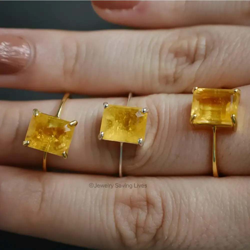 The Audrey- Natural Citrine - Image 5