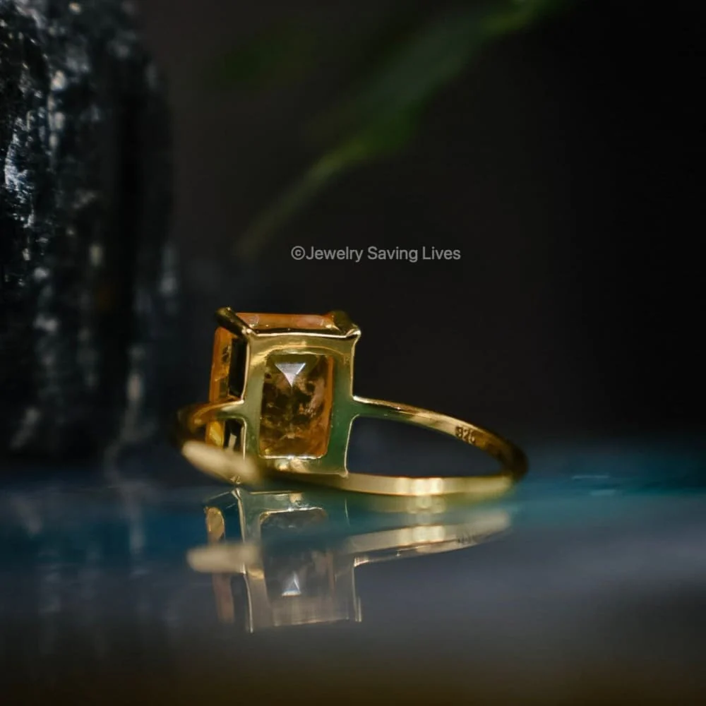 The Audrey- Natural Citrine - Image 7