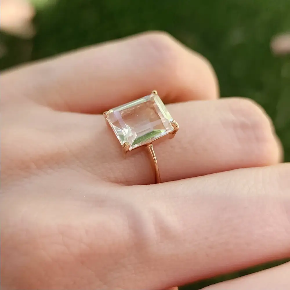 The Audrey- Natural Clear Quartz - Image 5