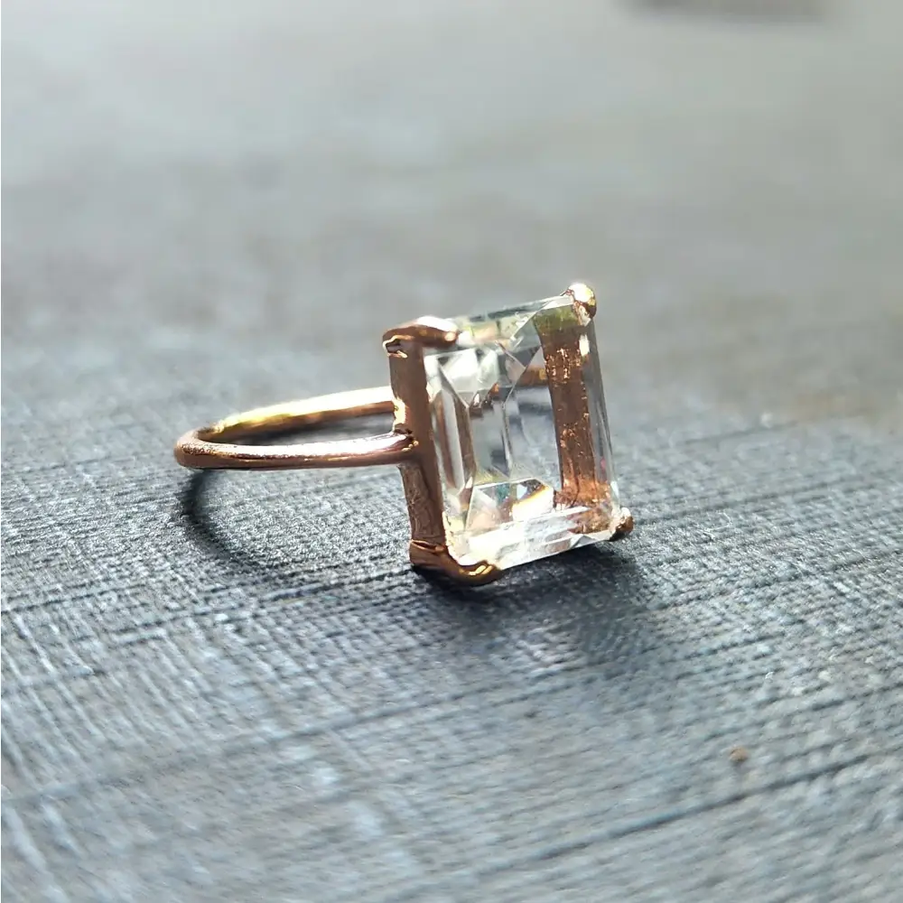 The Audrey- Natural Clear Quartz - Image 6