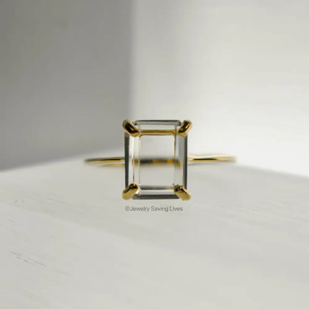 The Audrey- Natural Clear Quartz - Image 8