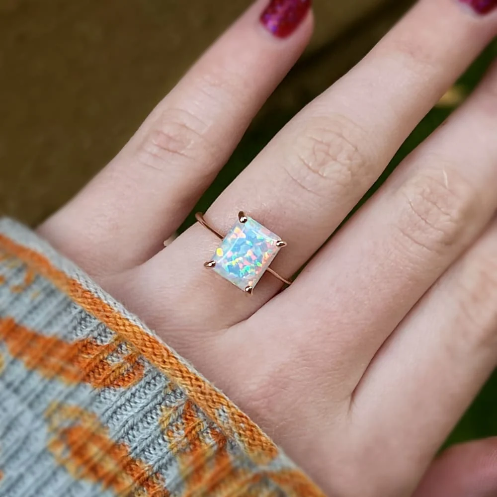 The Audrey- Natural Opal - Image 6