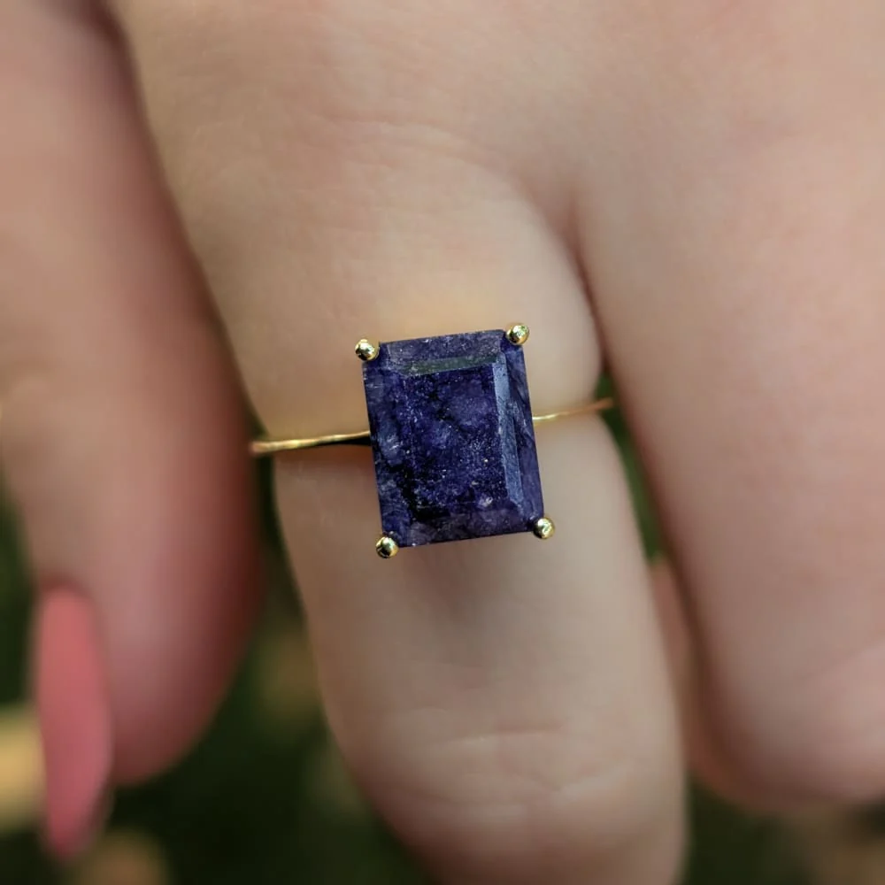 The Audrey- Natural Sapphire - Image 7