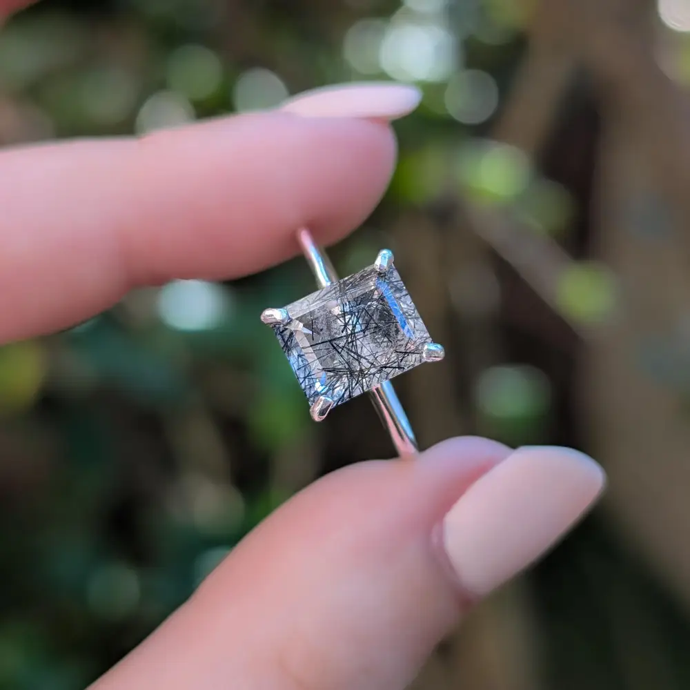 The Audrey- Rutilated Quartz Ring - Image 16