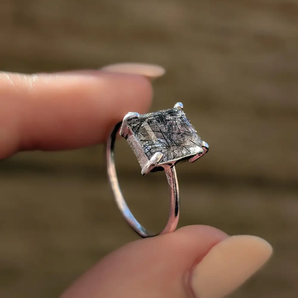 The Audrey- Rutilated Quartz Ring - Image 7
