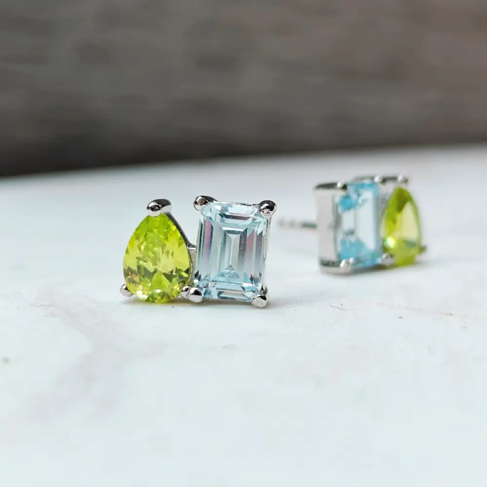 The Aurora - Custom Toi et Moi Earrings - Image 7