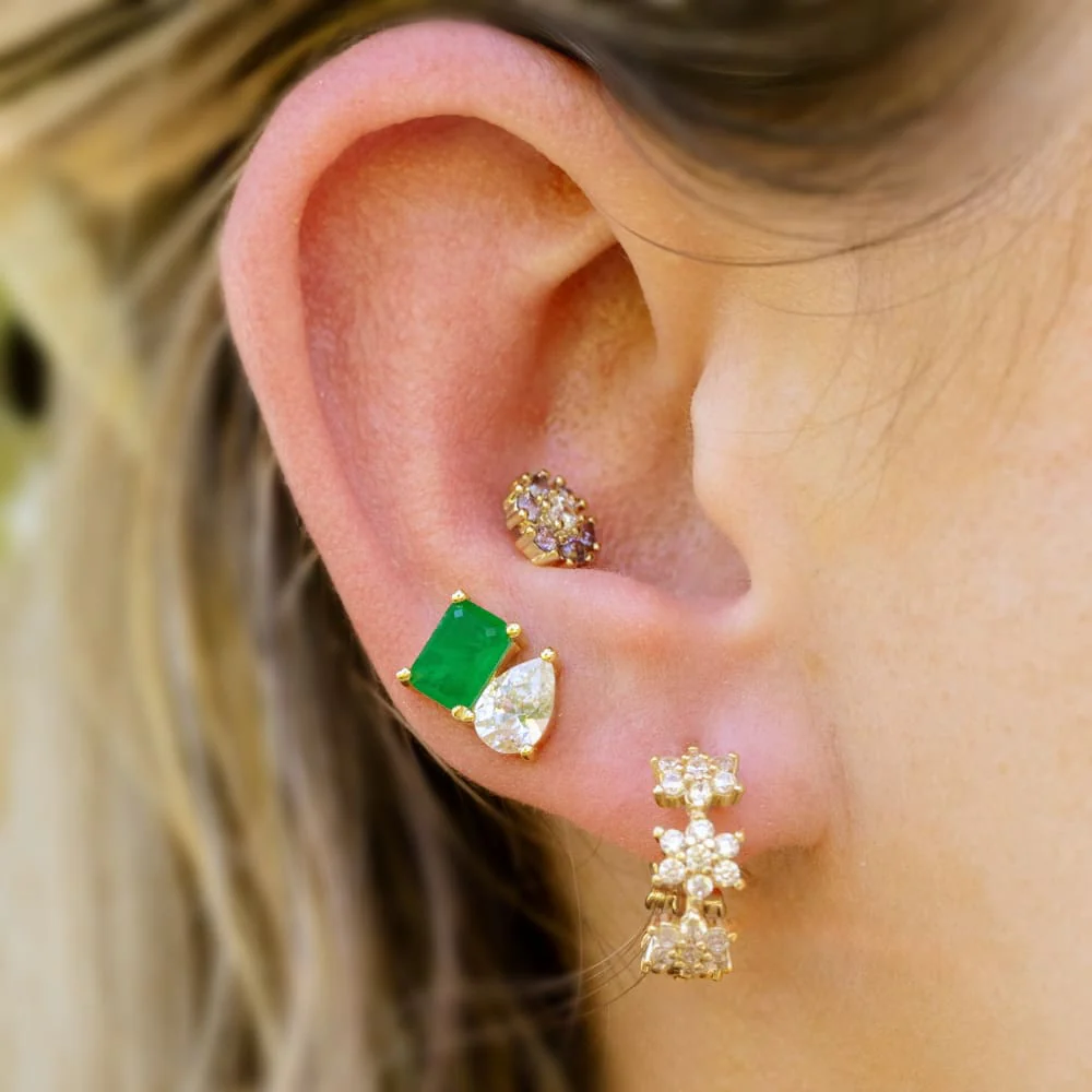 The Aurora - Custom Toi et Moi Earrings - Image 8