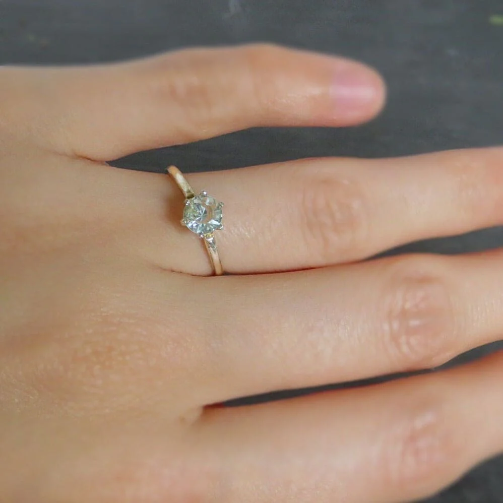 The Juliet - Natural Aquamarine - Image 5