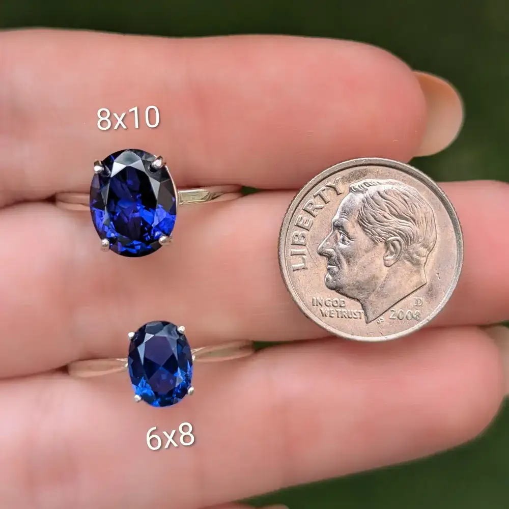 The Juliet - Natural Oval Sapphire - Image 17