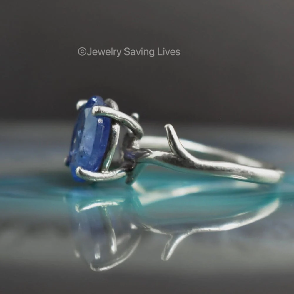 The Juliet - Natural Tanzanite - Image 4