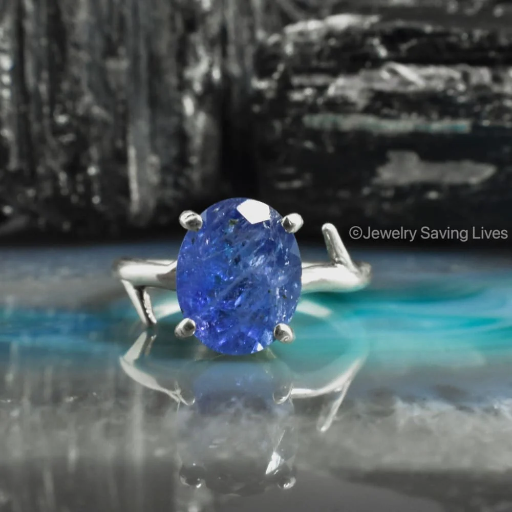 The Juliet - Natural Tanzanite - Image 6