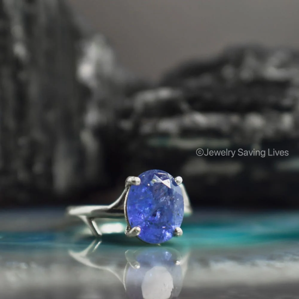 The Juliet - Natural Tanzanite - Image 7