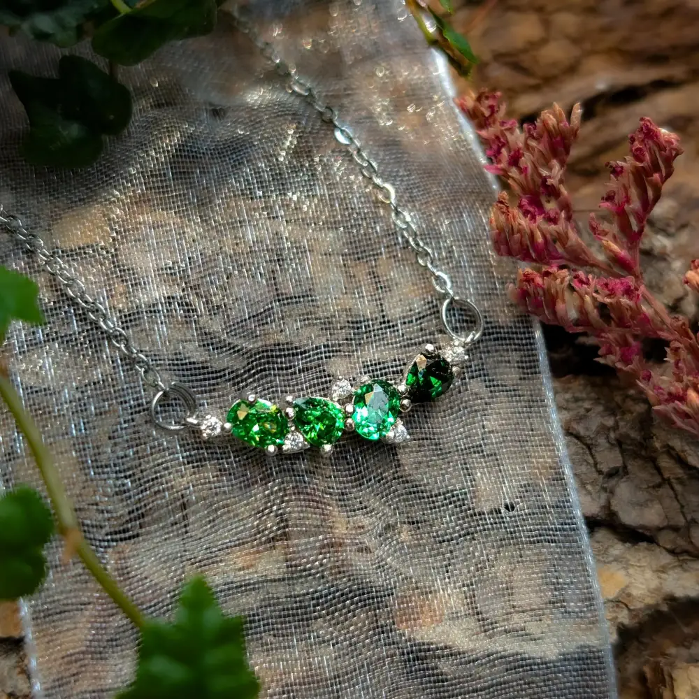 The Legacy Necklace - Emerald - Image 6