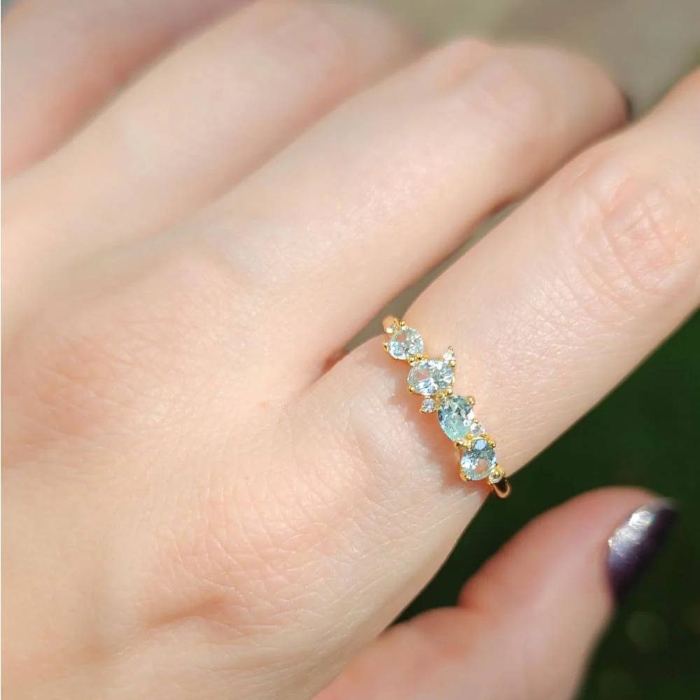 The Legacy Ring - Aquamarine - Image 7