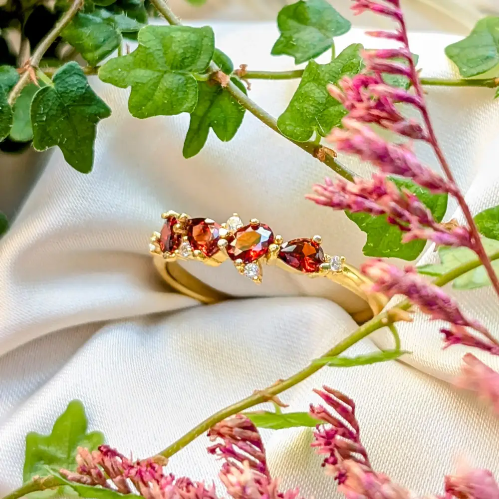 The Legacy Ring - Garnet - Image 4