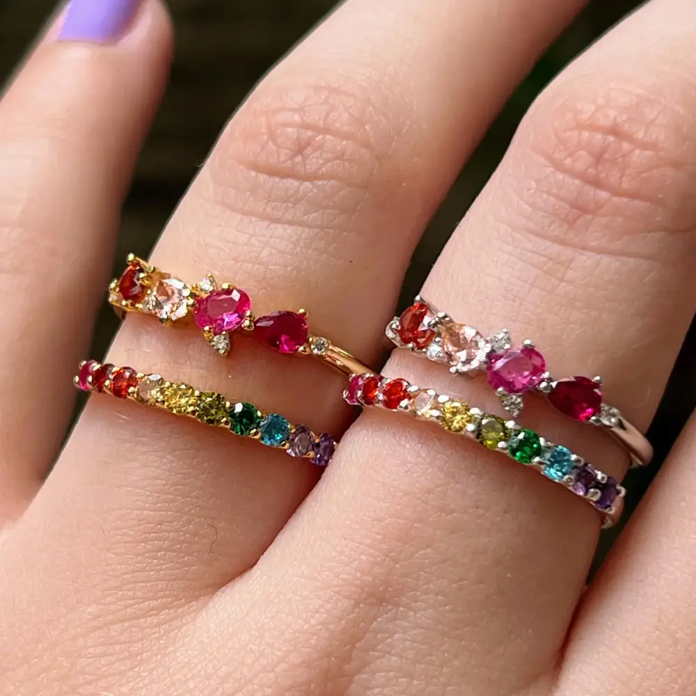 The Legacy Ring - Lesbian Pride Flag - Image 6