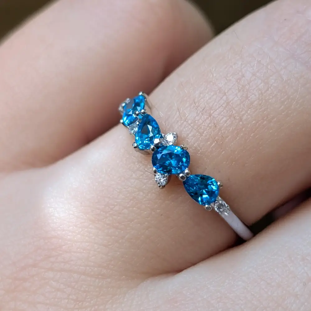 The Legacy Ring - London Blue Topaz - Image 5