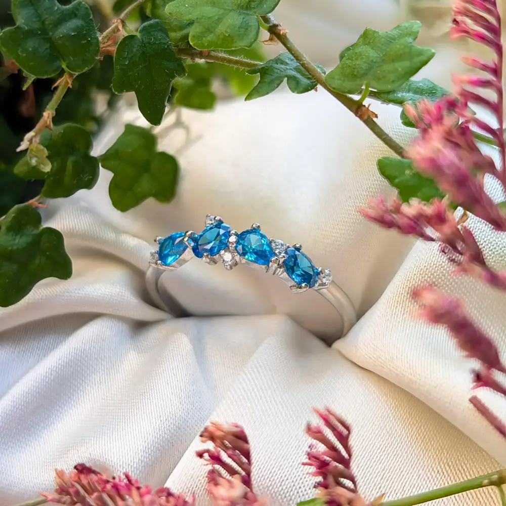 The Legacy Ring - London Blue Topaz - Image 7