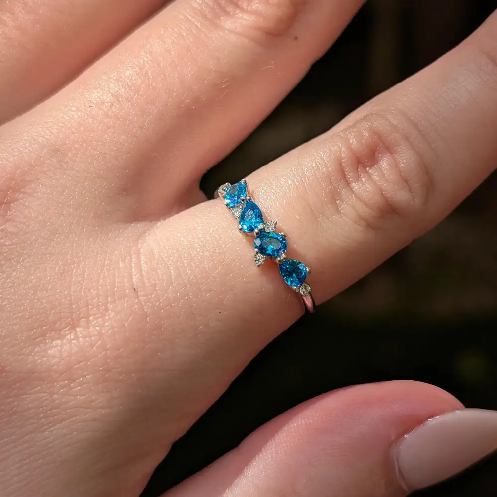 The Legacy Ring - London Blue Topaz - Image 8