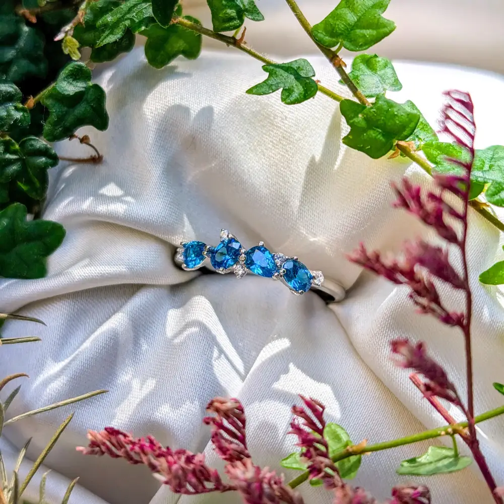 The Legacy Ring - London Blue Topaz - Image 9