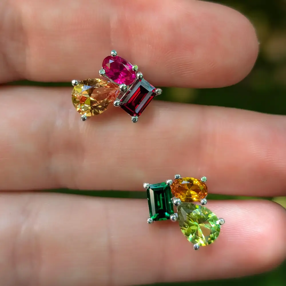 The Tulia - Autumnal Cluster Studs - Image 10