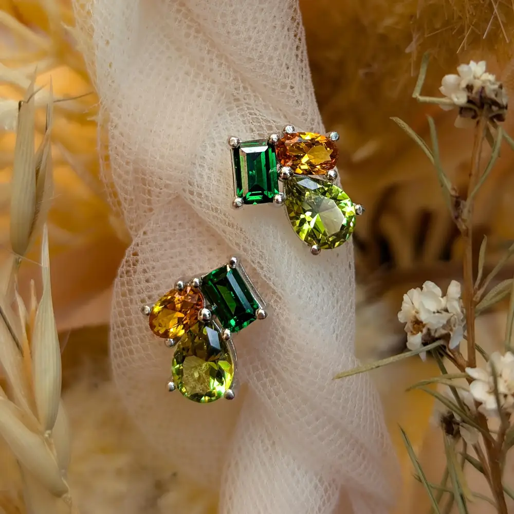 The Tulia - Autumnal Cluster Studs - Image 5