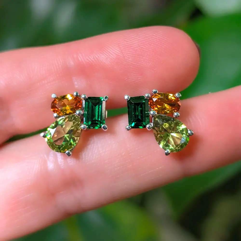 The Tulia - Autumnal Cluster Studs - Image 6