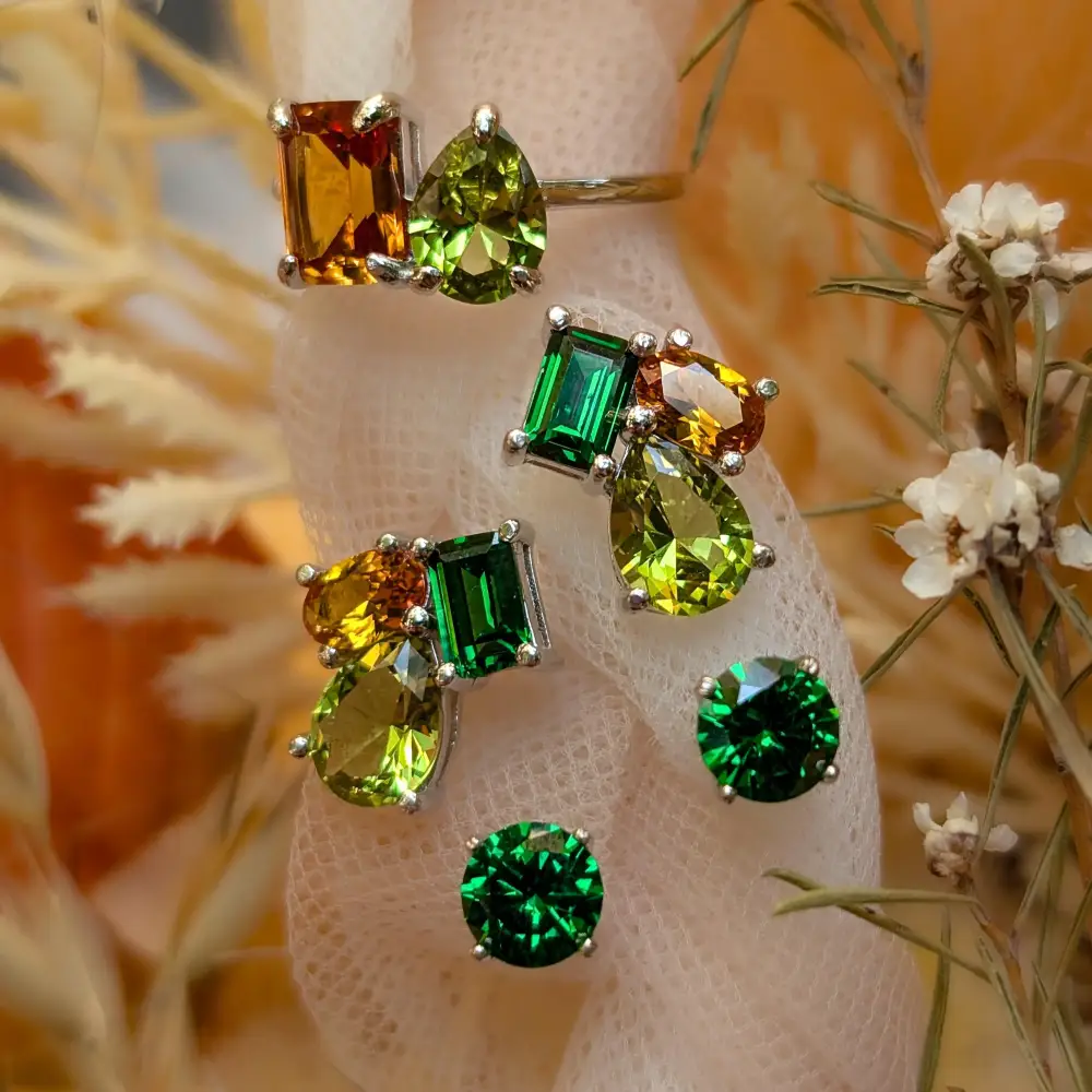The Tulia - Autumnal Cluster Studs - Image 7