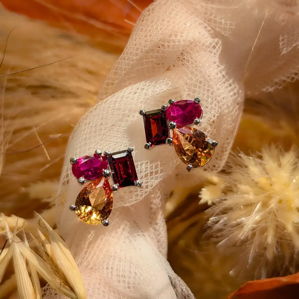 The Tulia - Fall Cluster Studs - Image 5