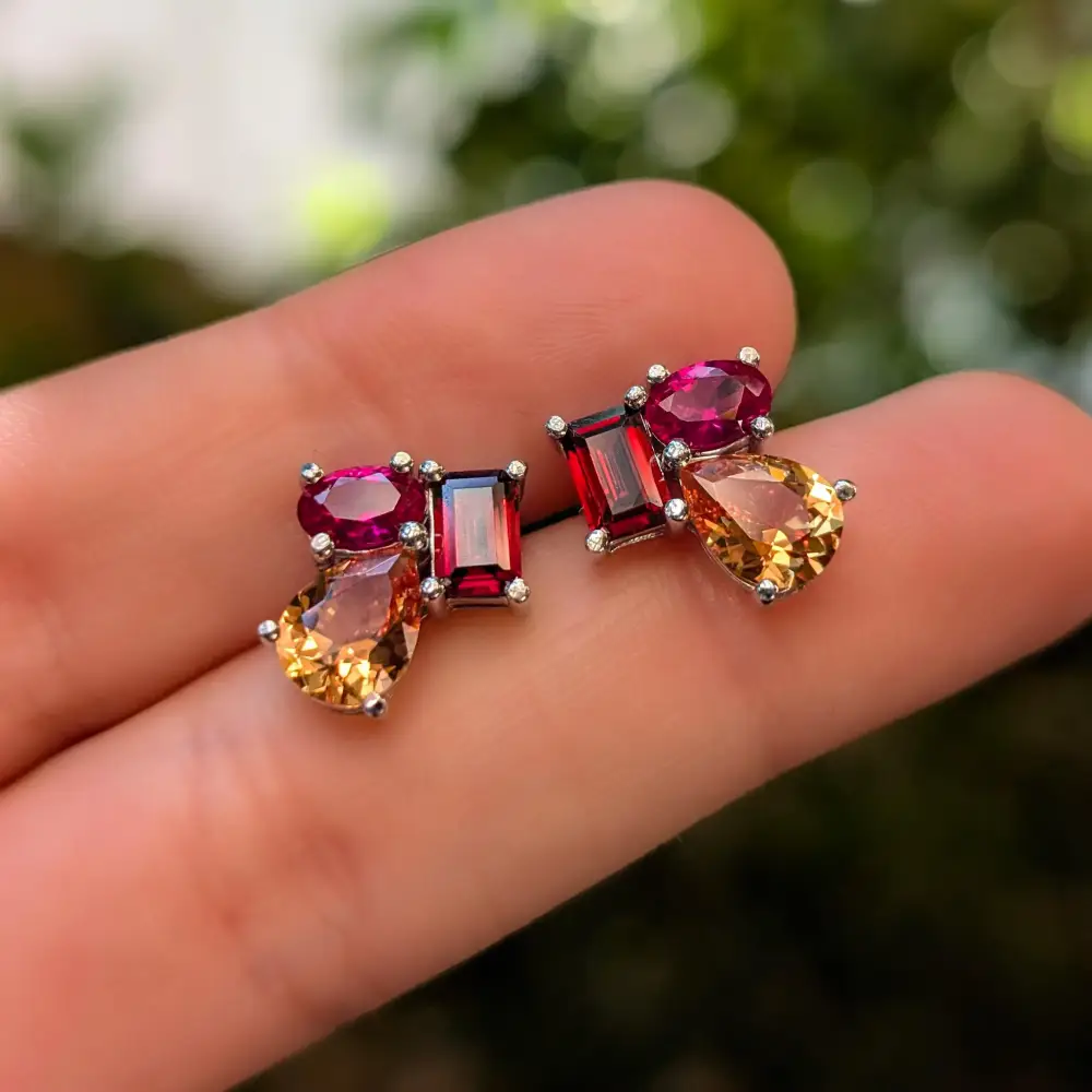 The Tulia - Fall Cluster Studs - Image 6