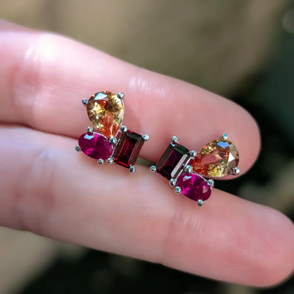 The Tulia - Fall Cluster Studs - Image 8
