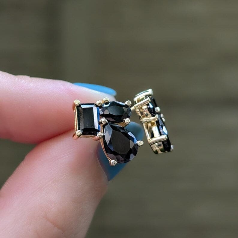 The Tulia - Onyx Cluster Studs - Image 9